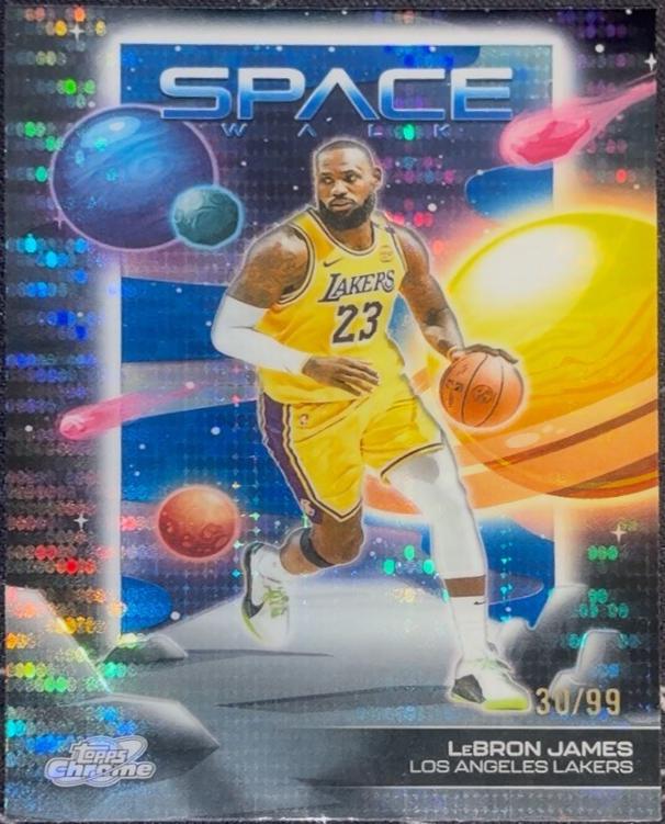 LeBron James [Blue Moon Refractor] #SW-1