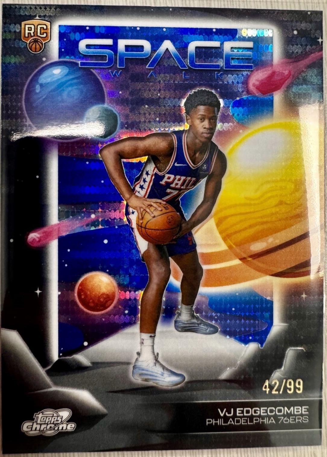 VJ Edgecombe [Blue Moon Refractor] #SW-14