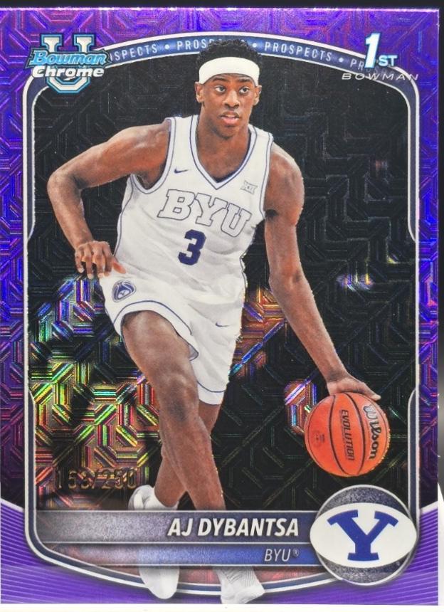 AJ Dybantsa [Purple Mojo] #BCP-1