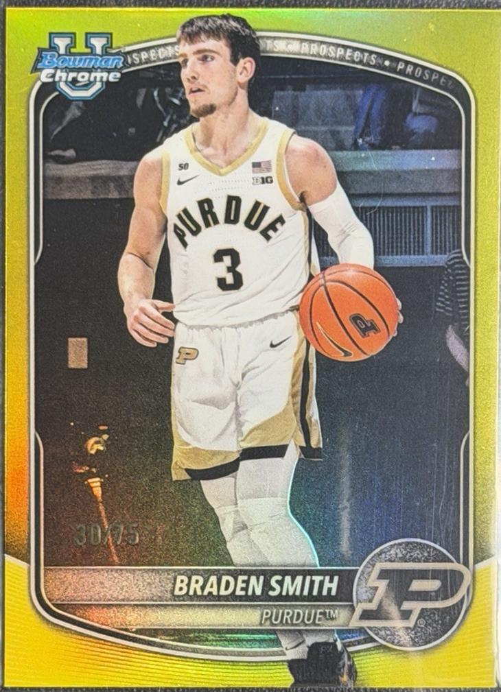 Braden Smith [Yellow Refractor] #BCP-94