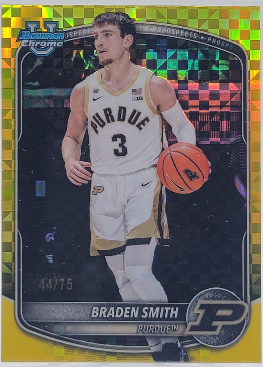 Braden Smith [Yellow X-Fractor] #BCP-94