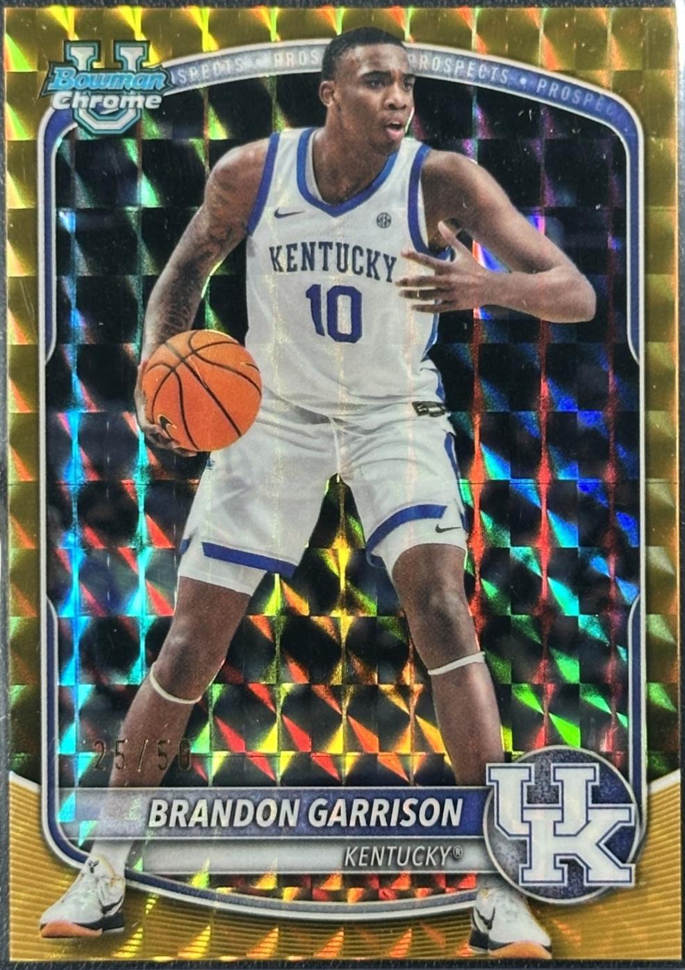 Brandon Garrison [Gold Geometric] #BCP-97