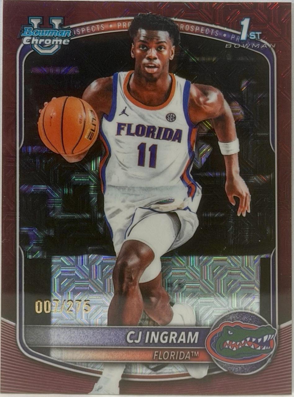 CJ Ingram [Burgundy Mojo] #BCP-77