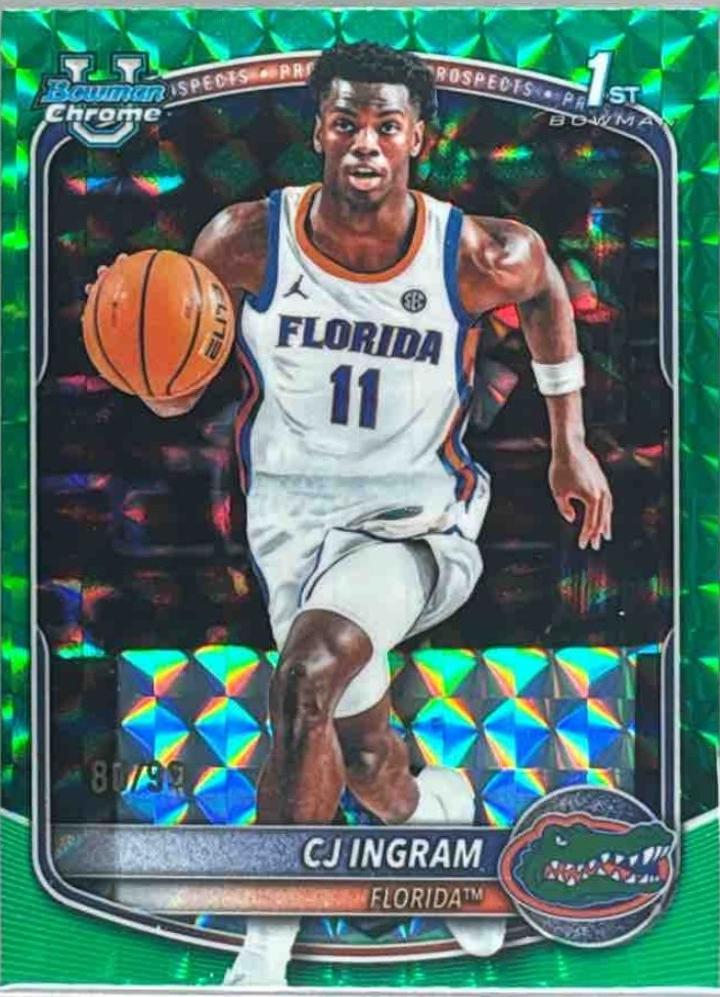 CJ Ingram [Green Geometric] #BCP-77