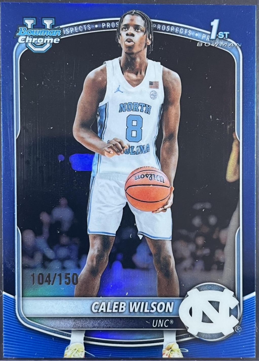Caleb Wilson [Blue Refractor] #BCP-83
