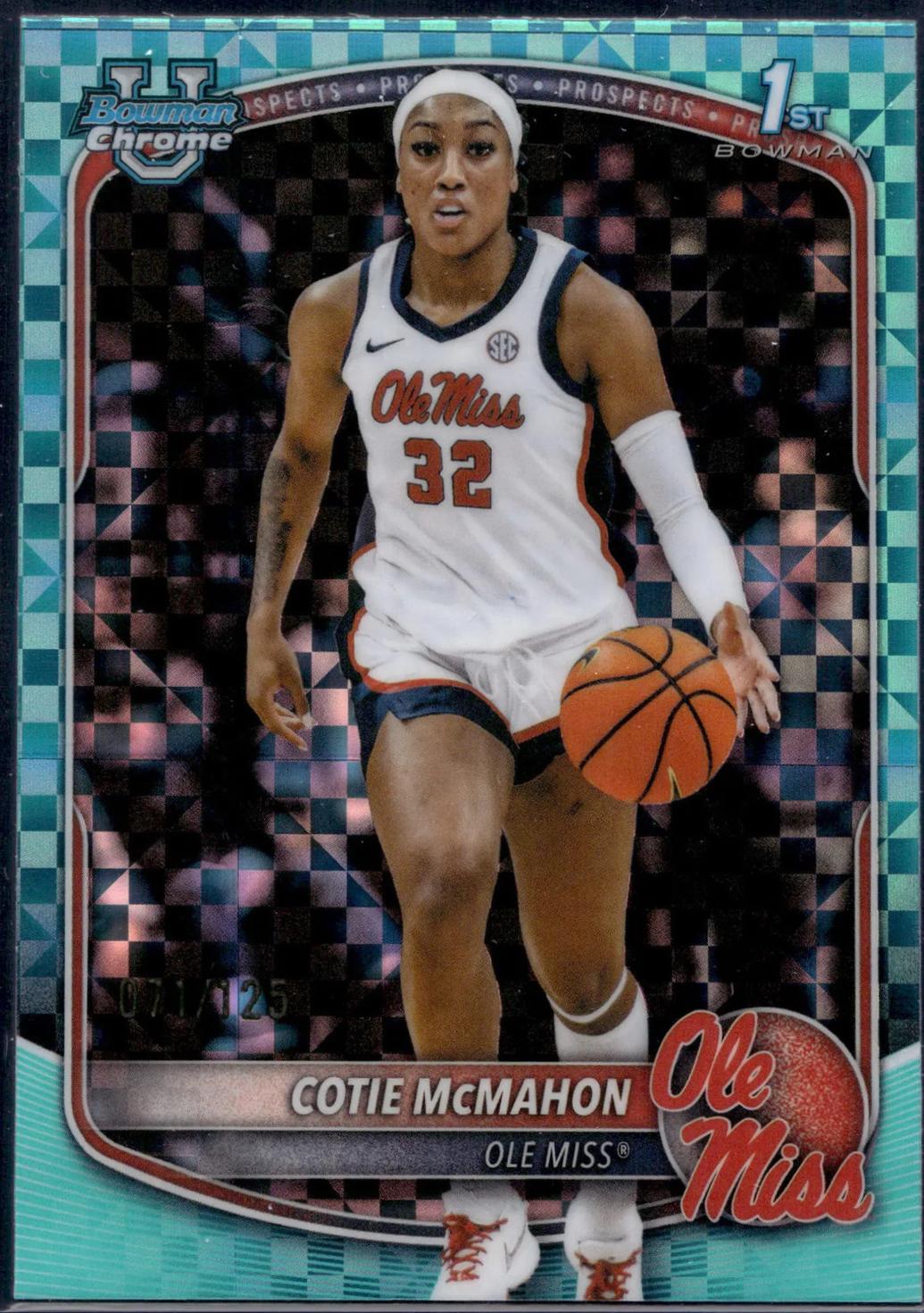 Cotie McMahon [Aqua X-Fractor] #BCP-30