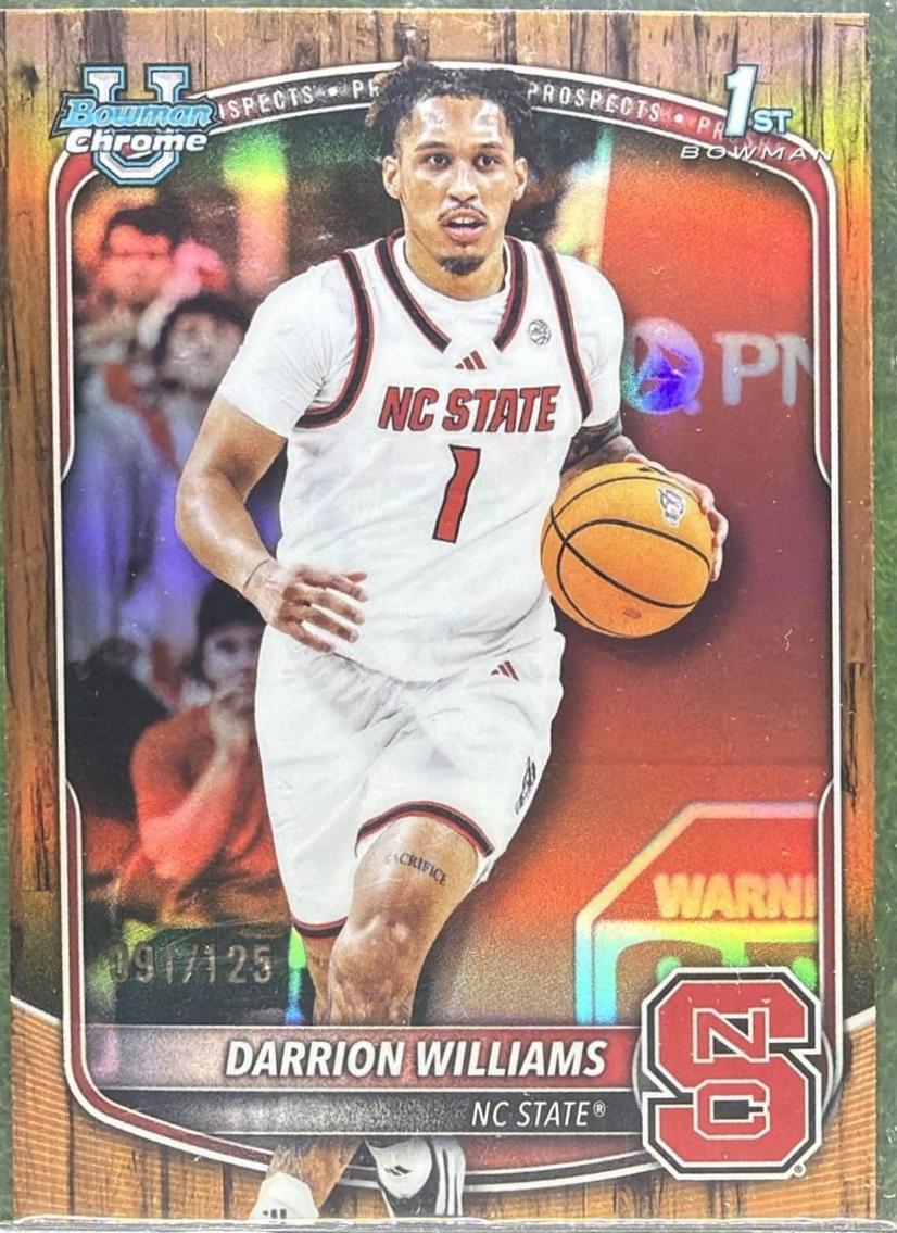Darrion Williams [Floorboard Refractor] #BCP-36