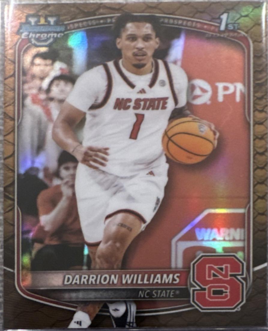 Darrion Williams [Reptilian Refractor] #BCP-36