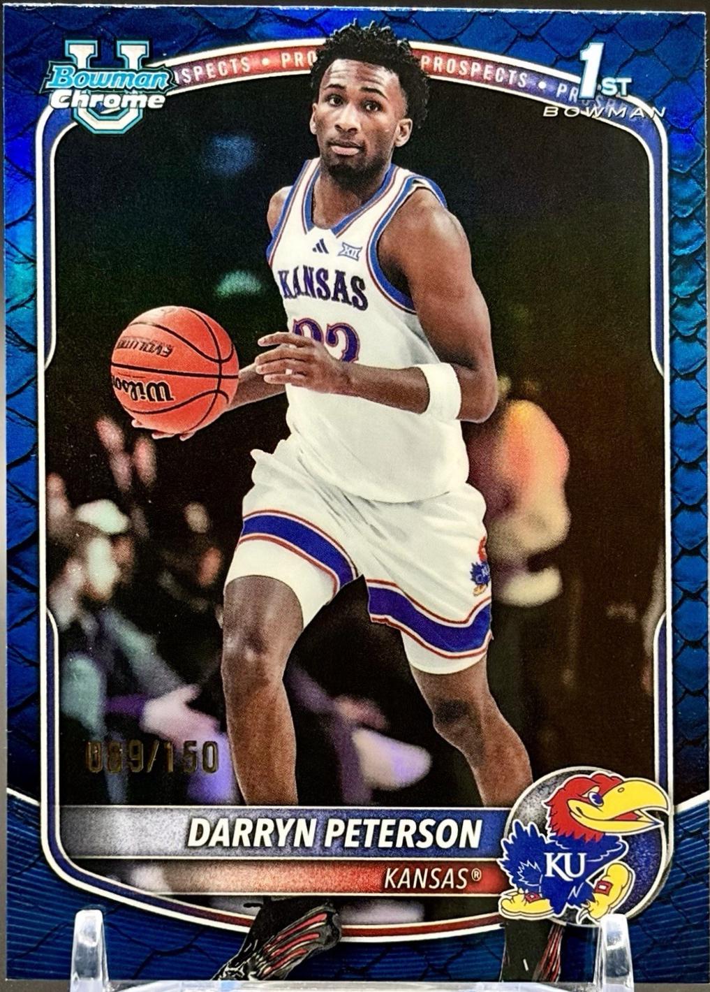 Darryn Peterson [Reptilian Blue Refractor] #BCP-2