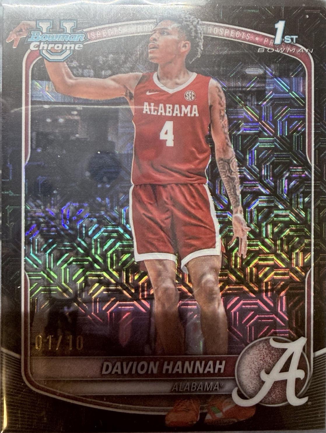 Davion Hannah [Superfractor] #BCP-46