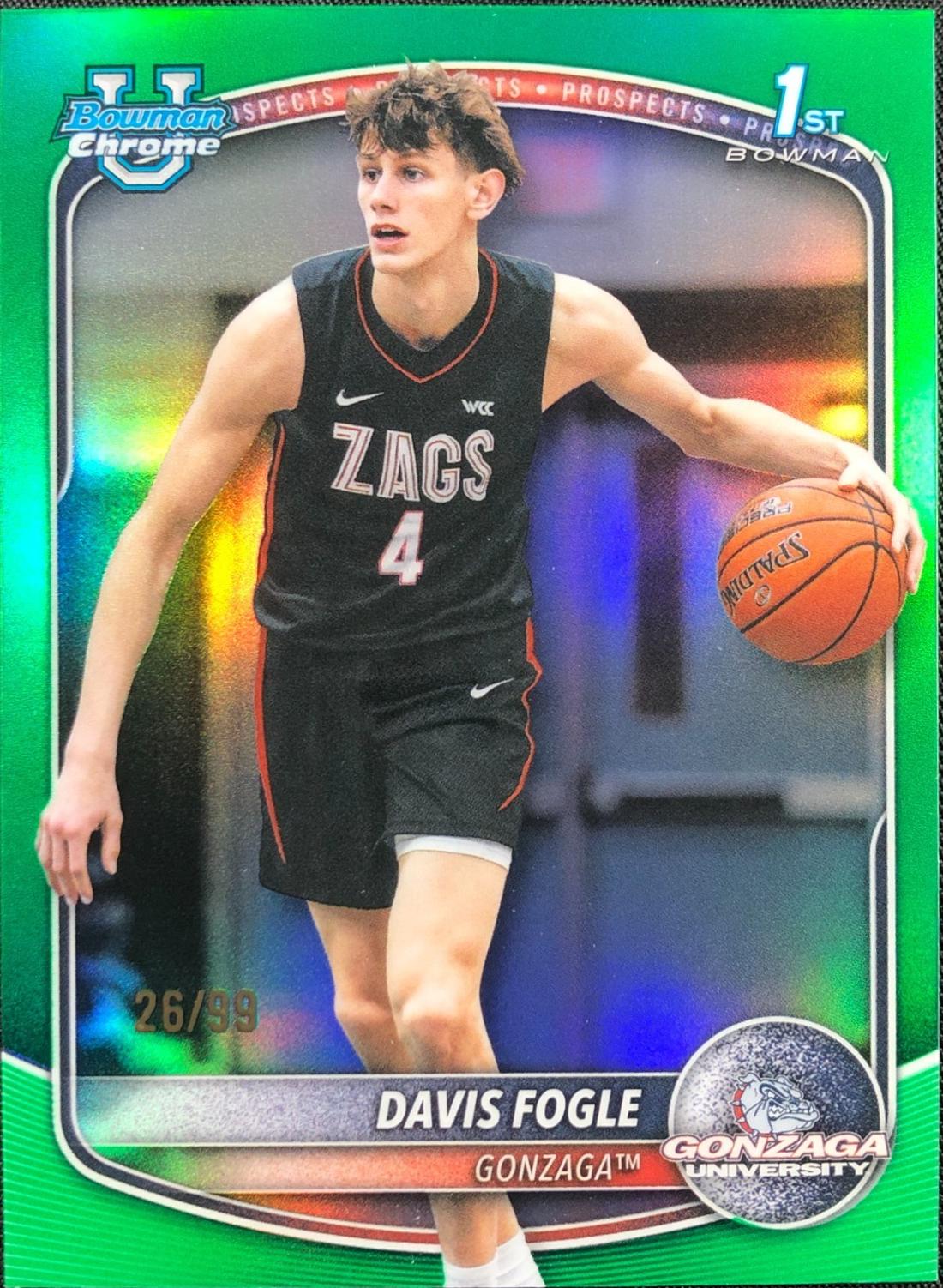 Davis Fogle [Green Refractor] #BCP-47