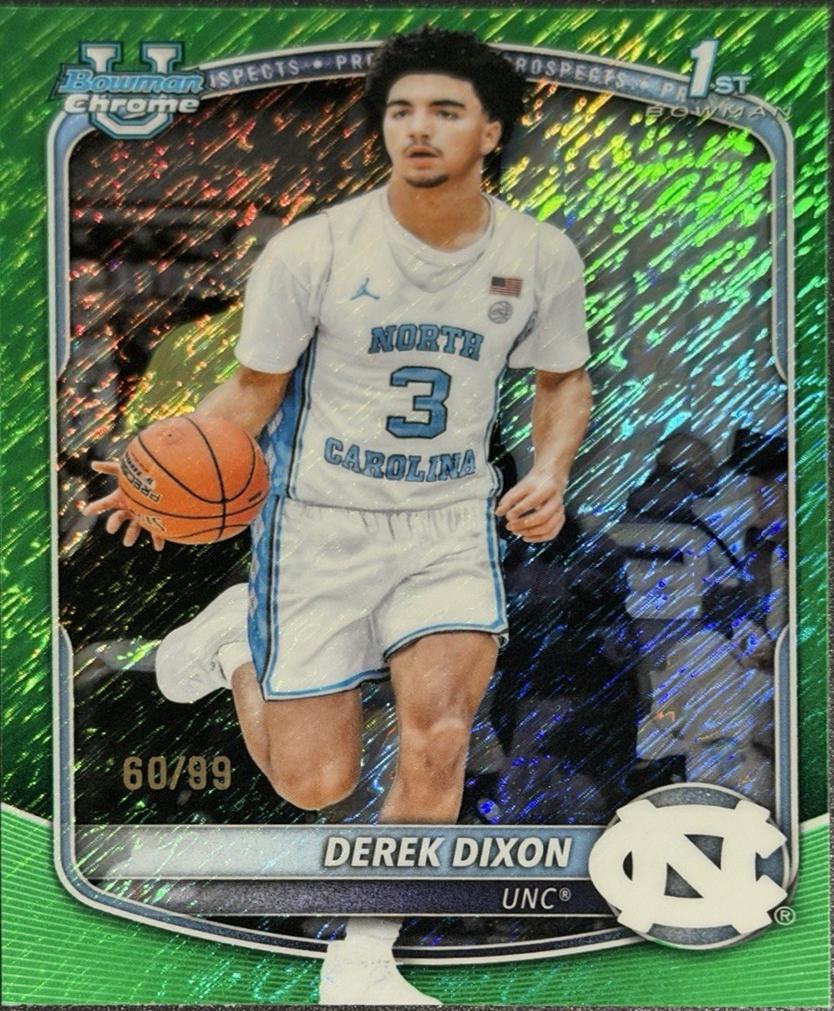Derek Dixon [Green Shimmer Refractor] #BCP-37