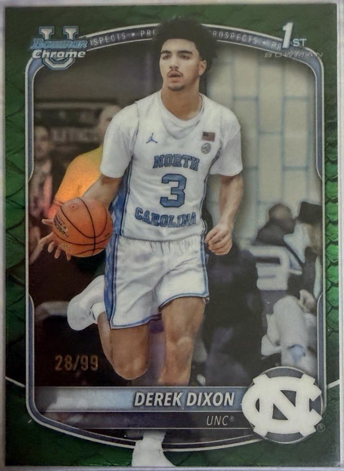 Derek Dixon [Reptilian Green Refractor] #BCP-37