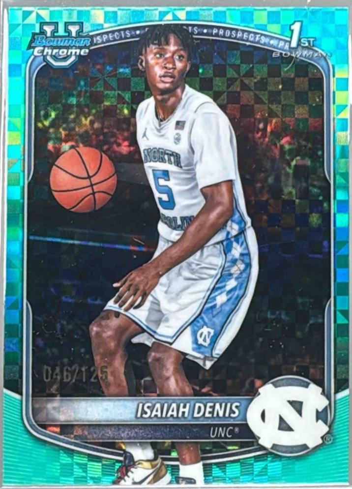 Isaiah Denis [Aqua X-Fractor] #BCP-49