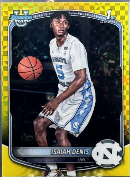 Isaiah Denis [Yellow X-Fractor] #BCP-49