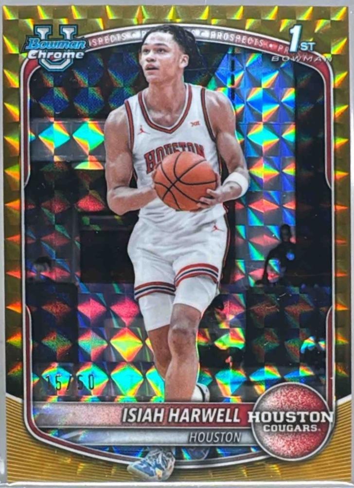 Isiah Harwell [Gold Geometric] #BCP-7