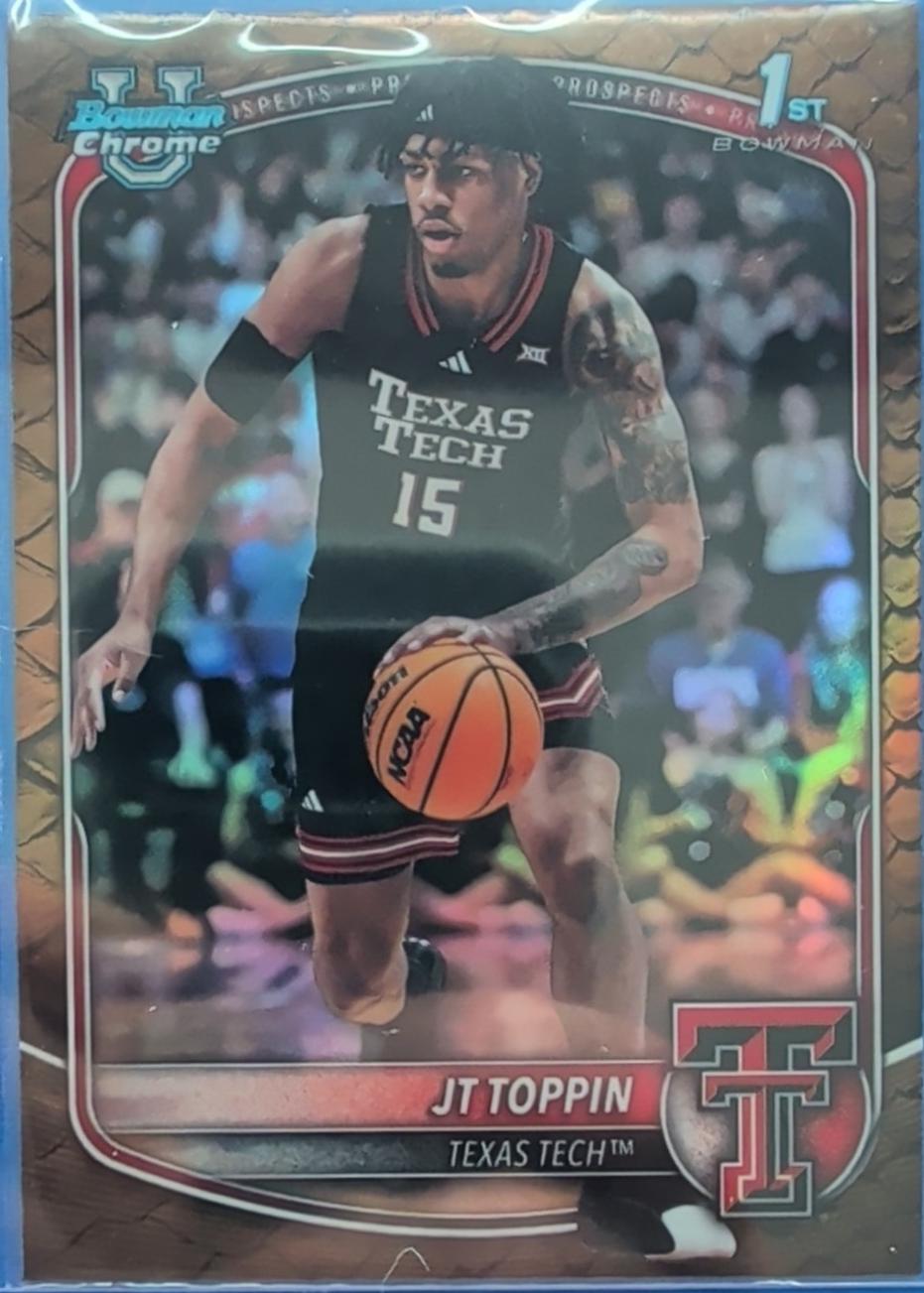 JT Toppin [Reptilian Red Refractor] #BCP-93