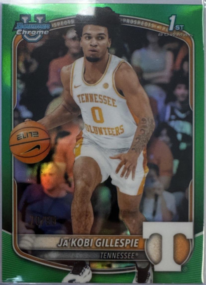 Ja'Kobi Gillespie [Green Refractor] #BCP-58