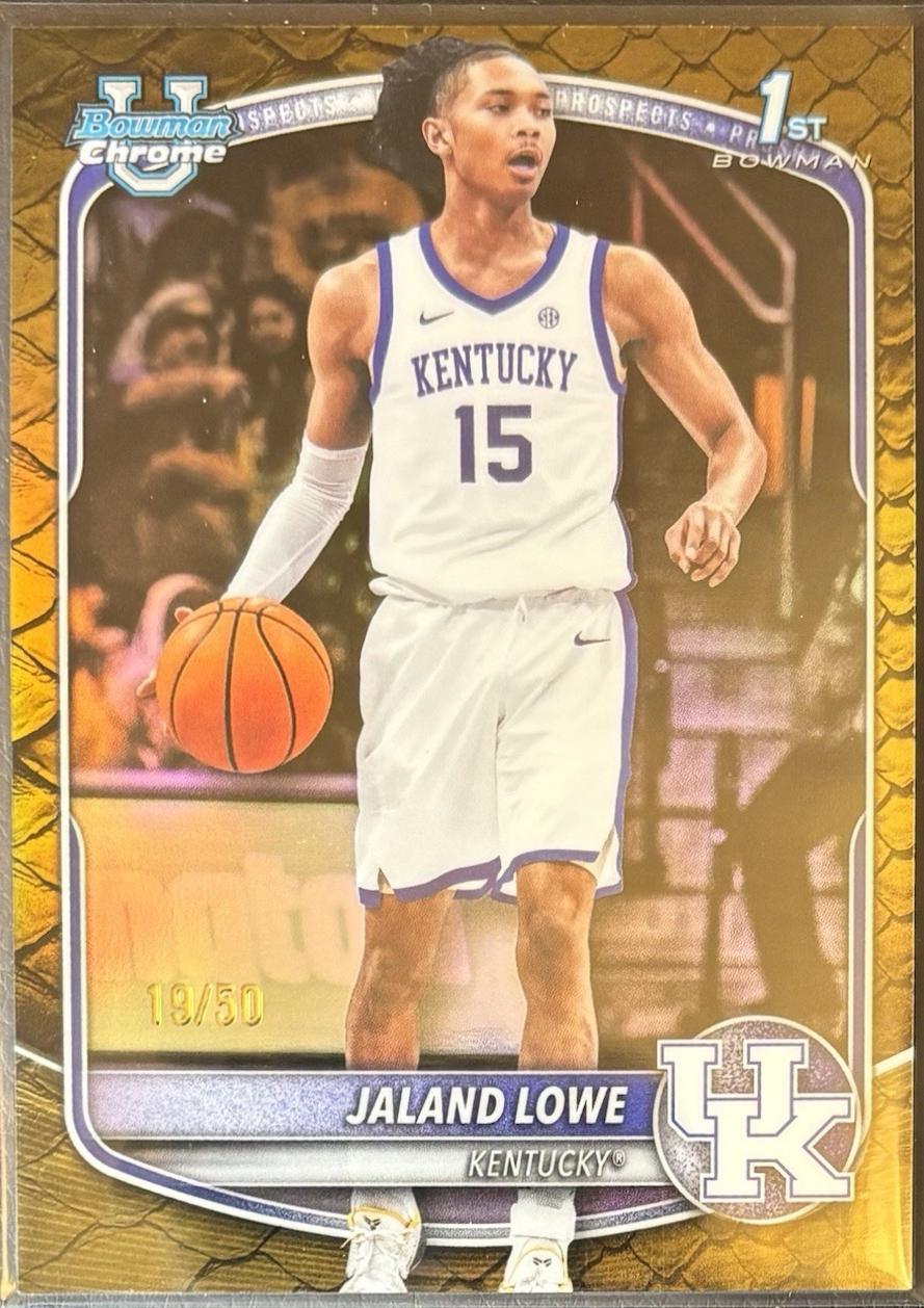 Jaland Lowe [Reptilian Gold Refractor] #BCP-23