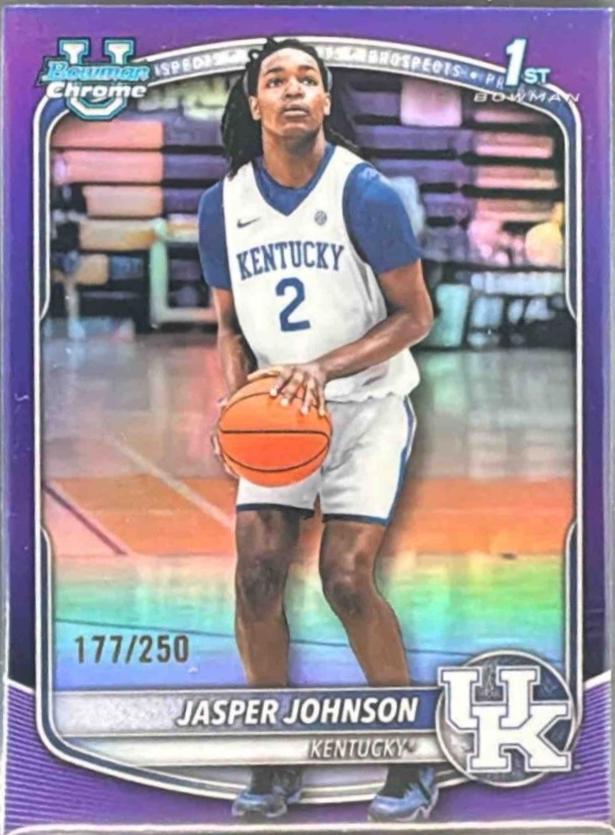 Jasper Johnson [Purple Refractor] #BCP-6