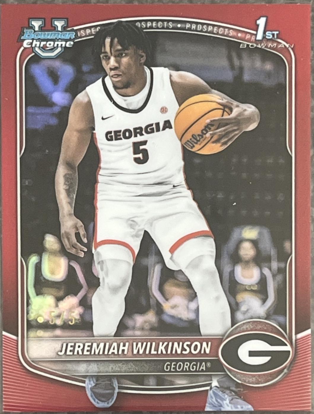 Jeremiah Wilkinson [Red Refractor] #BCP-70