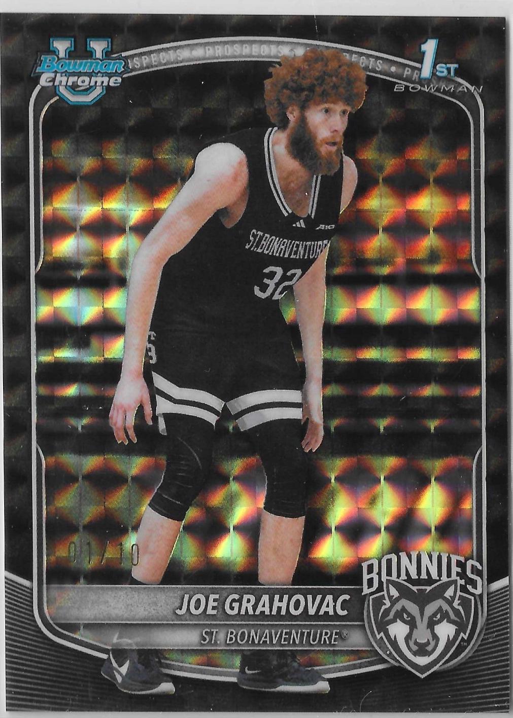 Joe Grahovac [Black Geometric] #BCP-24