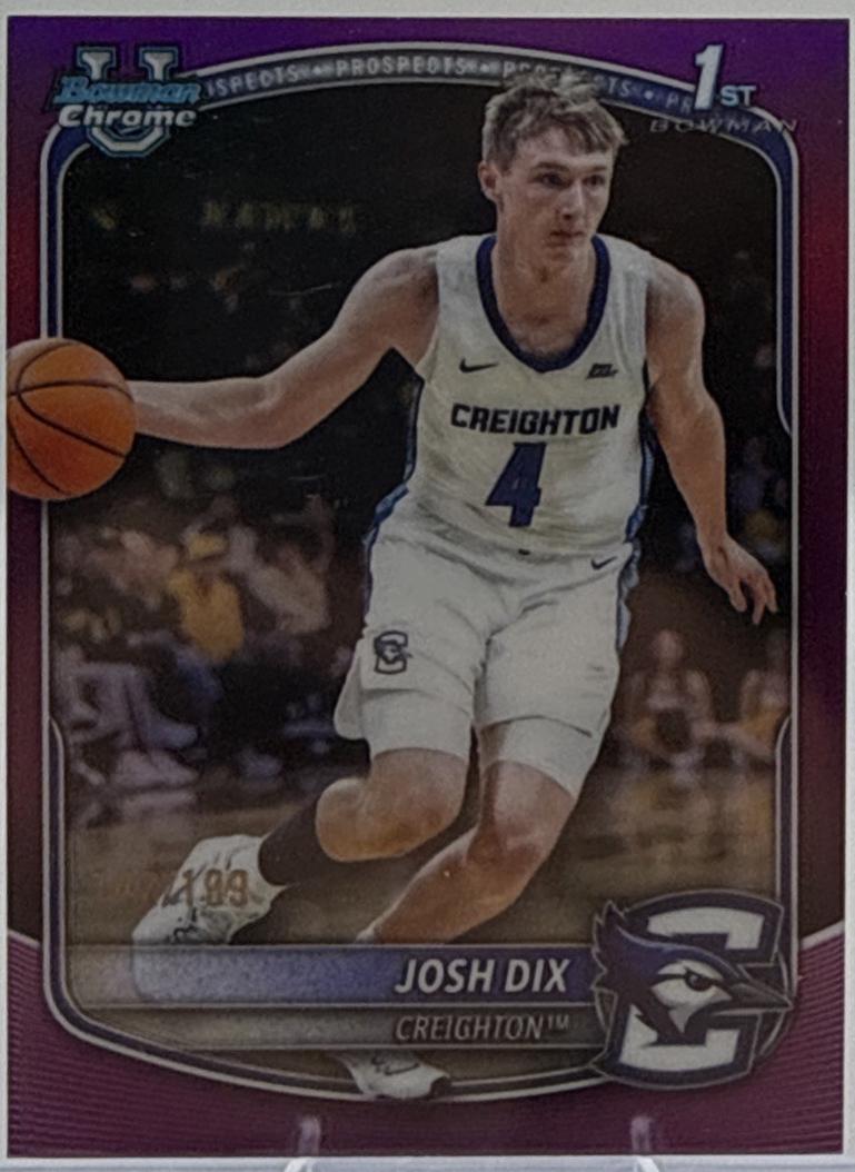 Josh Dix [Fuchsia Refractor] #BCP-17
