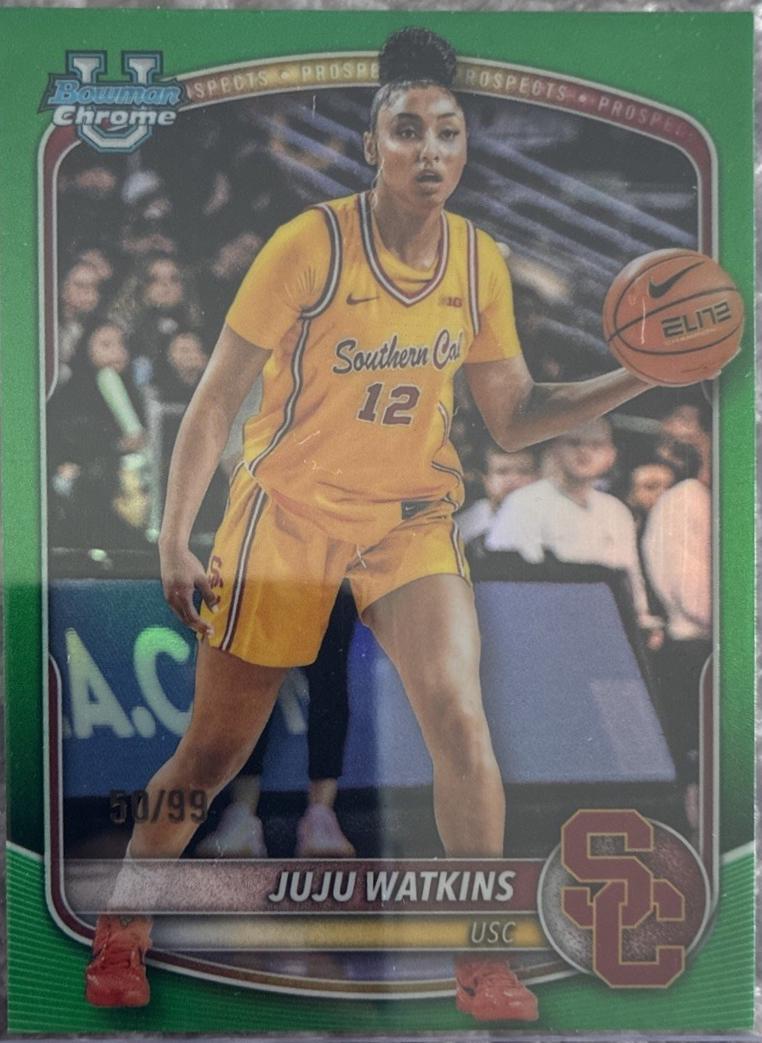 Juju Watkins [Green Refractor] #BCP-96