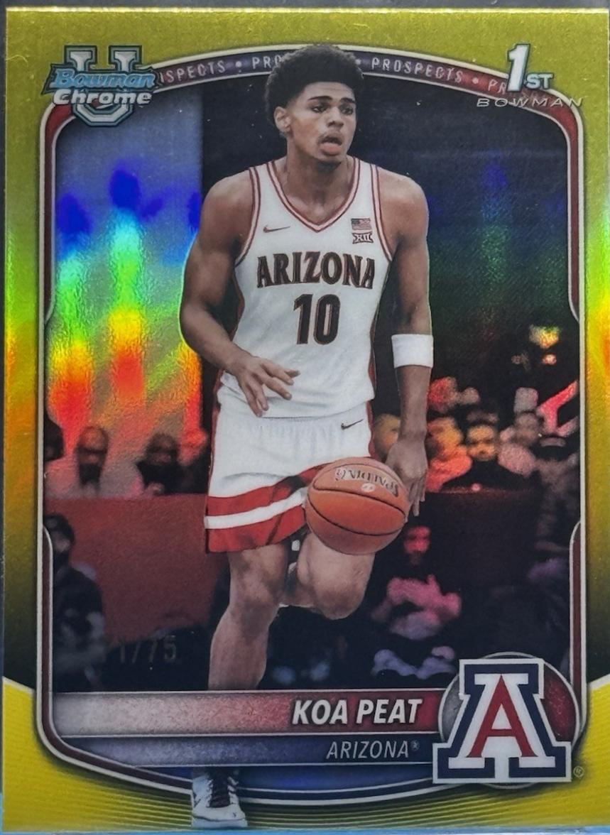 Koa Peat [Yellow Refractor] #BCP-3