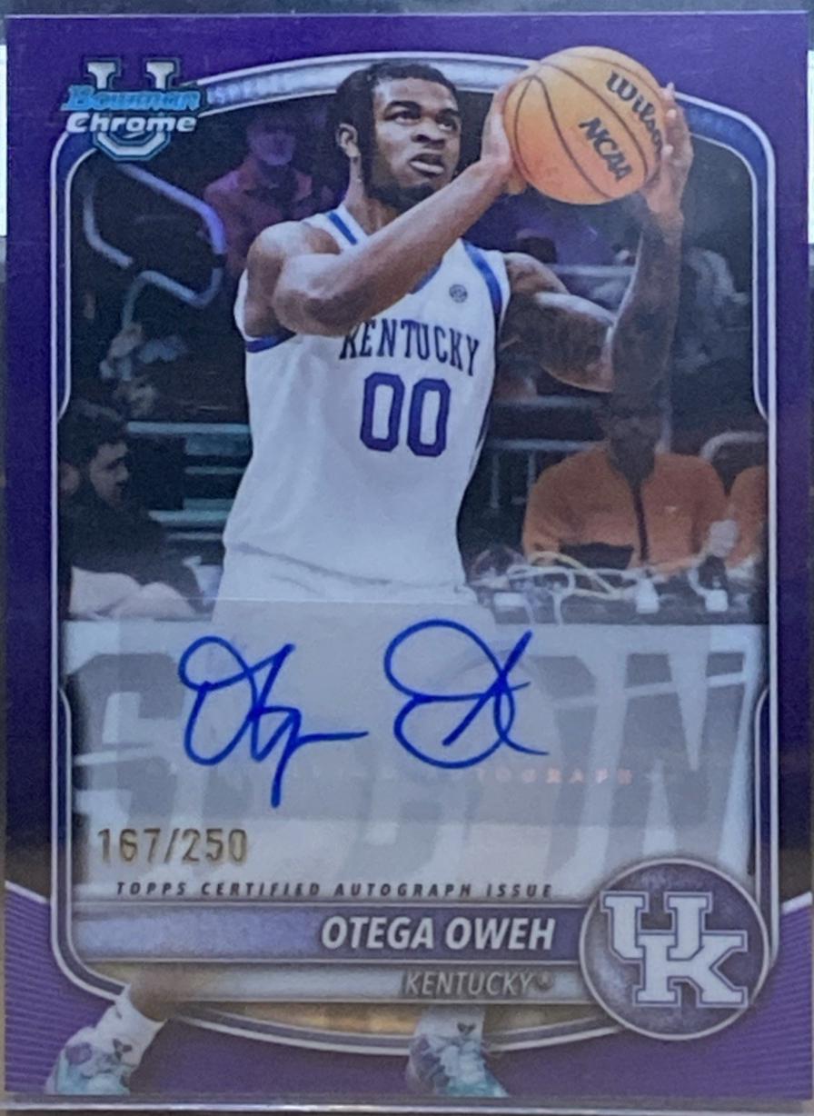 Otega Oweh [Purple Refractor] #BCP-98