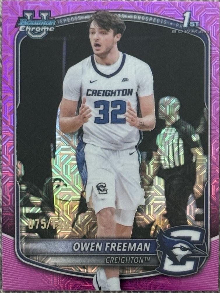 Owen Freeman [Fuchsia Refractor] #BCP-32
