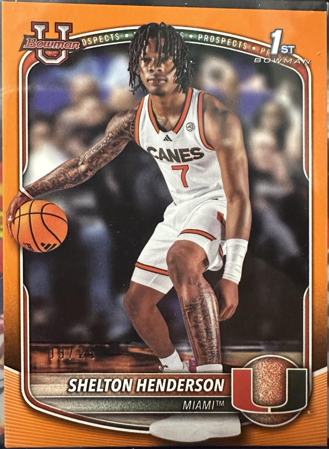Shelton Henderson [Orange Geometric] #BCP-10
