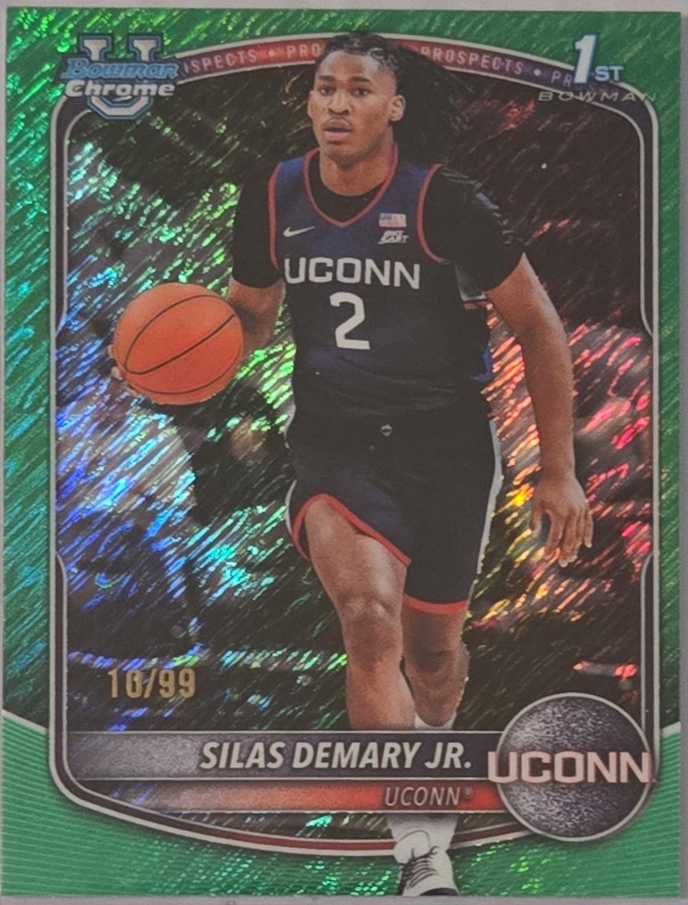 Silas Demary Jr. [Green Shimmer Refractor] #BCP-20