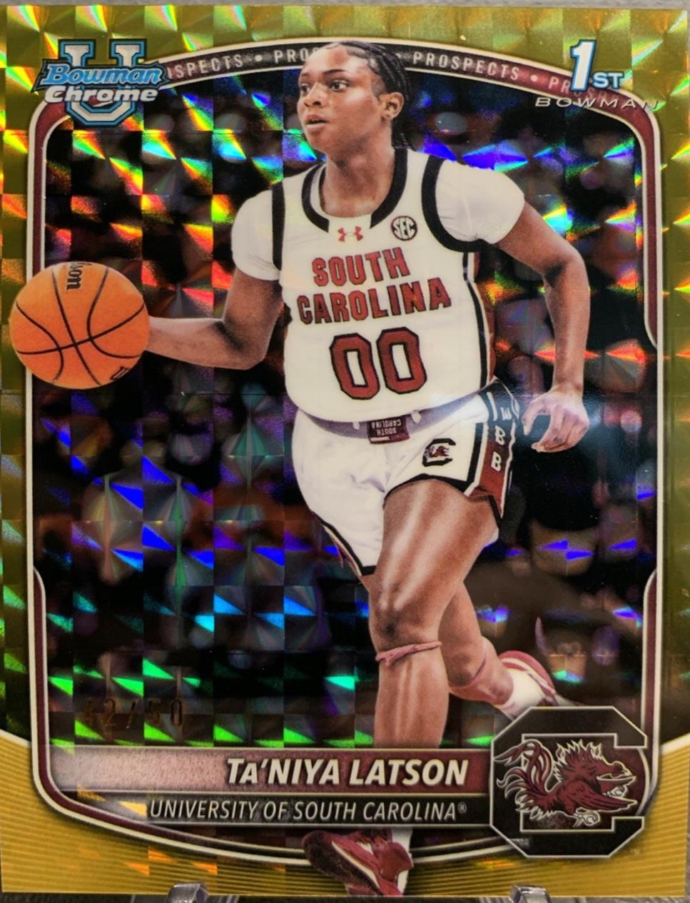 Ta'Niya Latson [Gold Geometric] #BCP-86