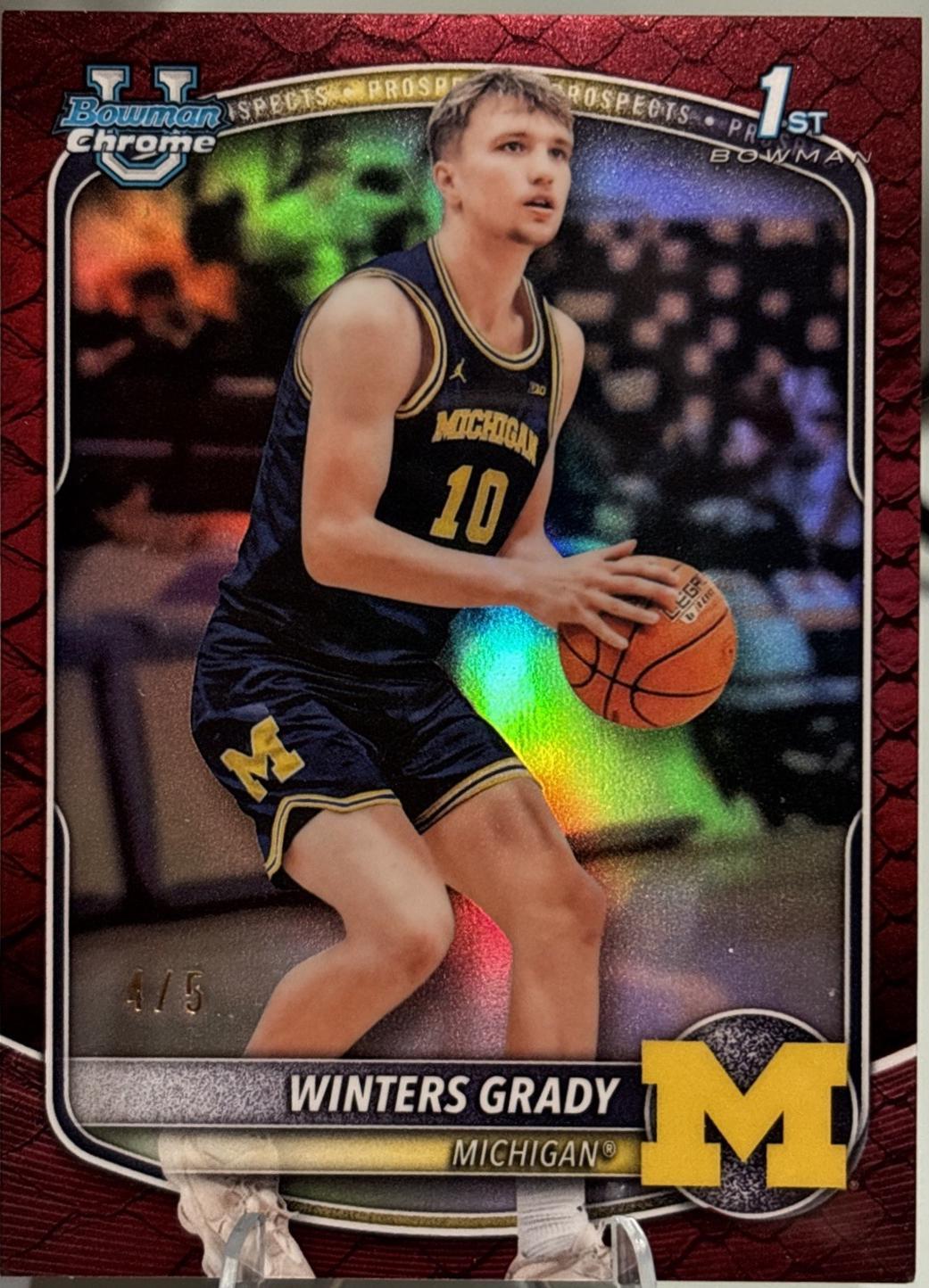 Winters Grady [Reptilian Red Refractor] #BCP-67