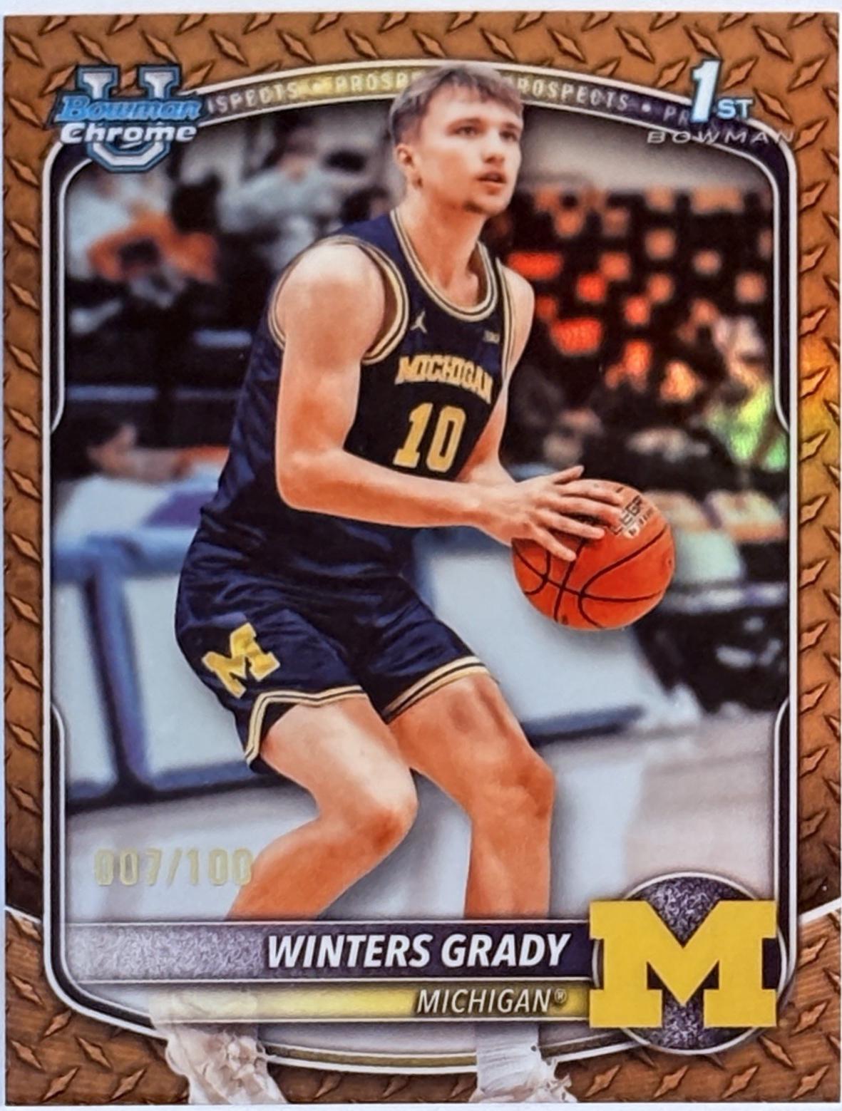 Winters Grady [Steel Metal Refractor] #BCP-67