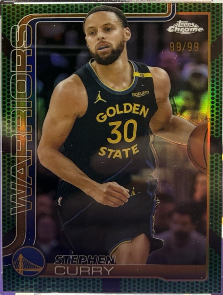 Stephen Curry [Refractor Green] #TCA-SC