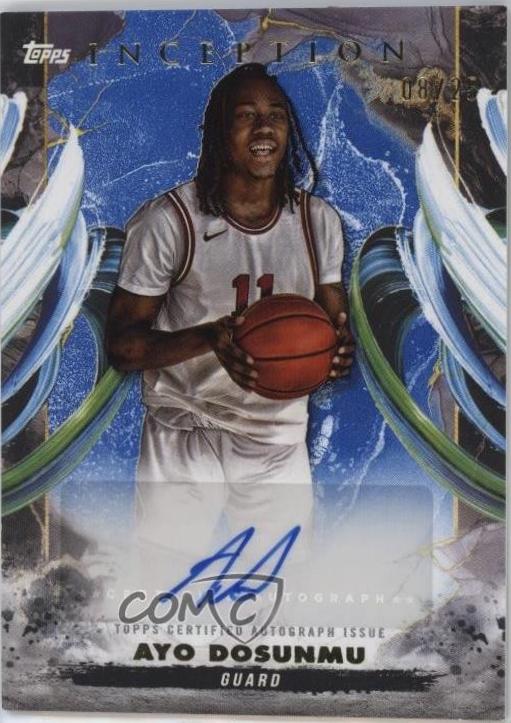 Ayo Dosunmu [Blue] #AC-AD