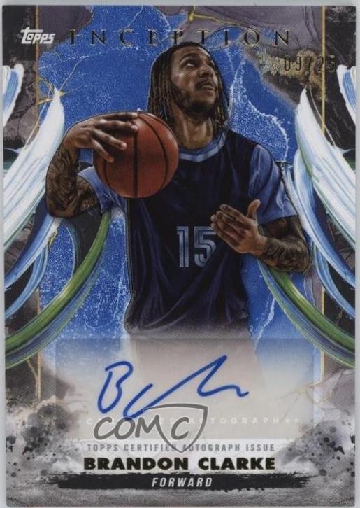 Brandon Clarke [Blue] #AC-BC
