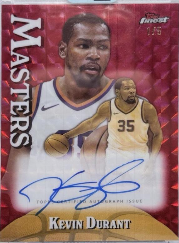 Kevin Durant [Red Geometric Refractor] #MA-KD