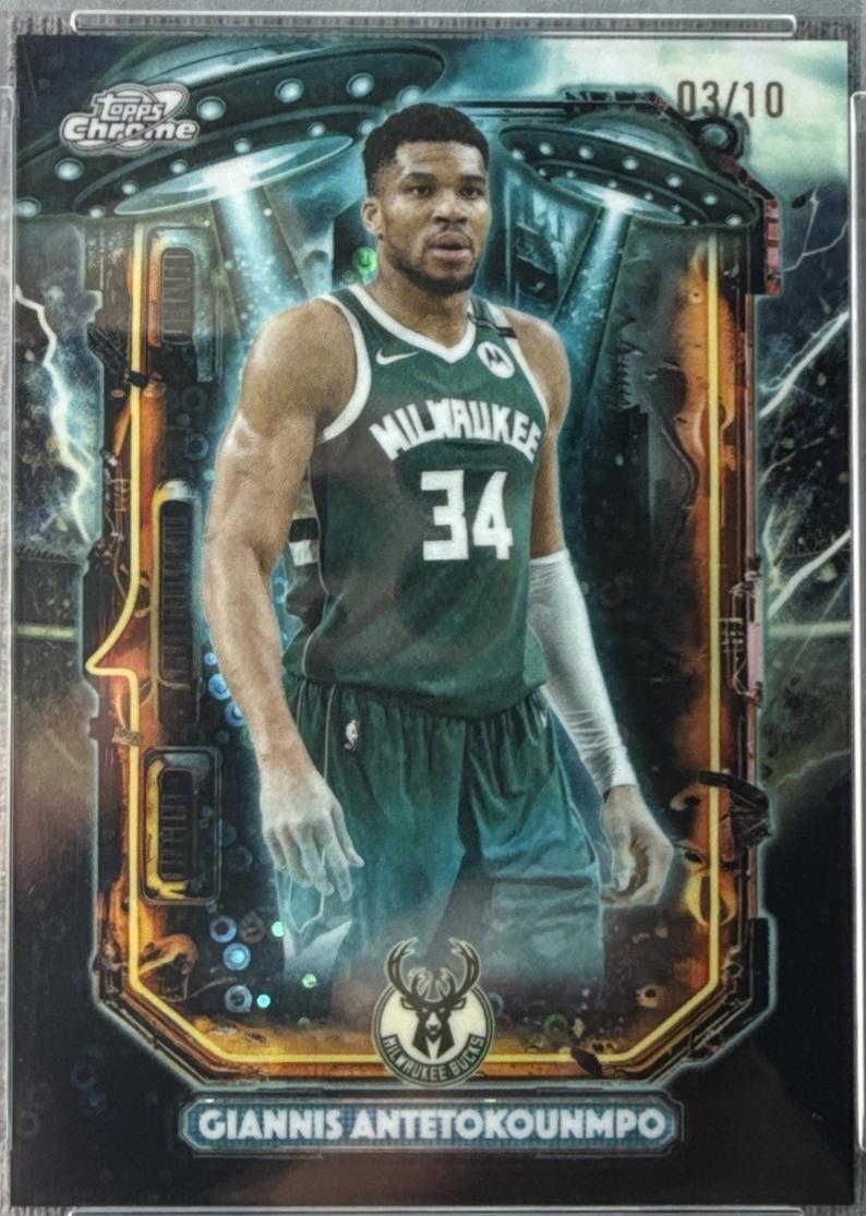 Giannis Antetokounmpo [Black Eclipse Refractor] #ET-3