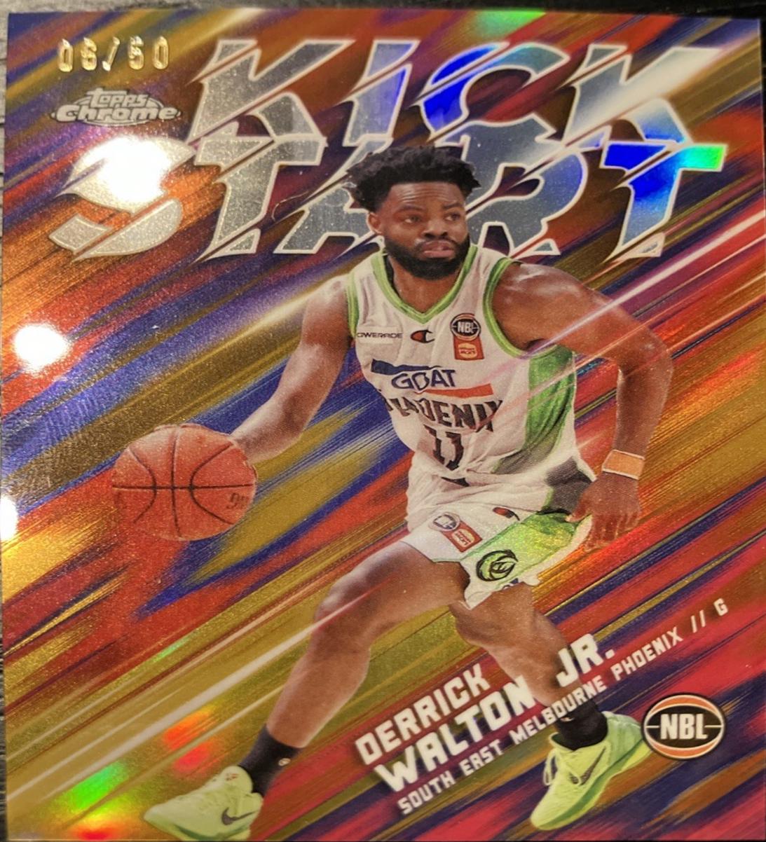Derrick Walton Jr. [Gold Refractor] #KS-18