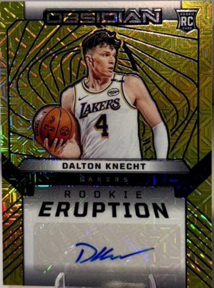 Dalton Knecht [Electric Etch Gold Flood] #REA-KNE