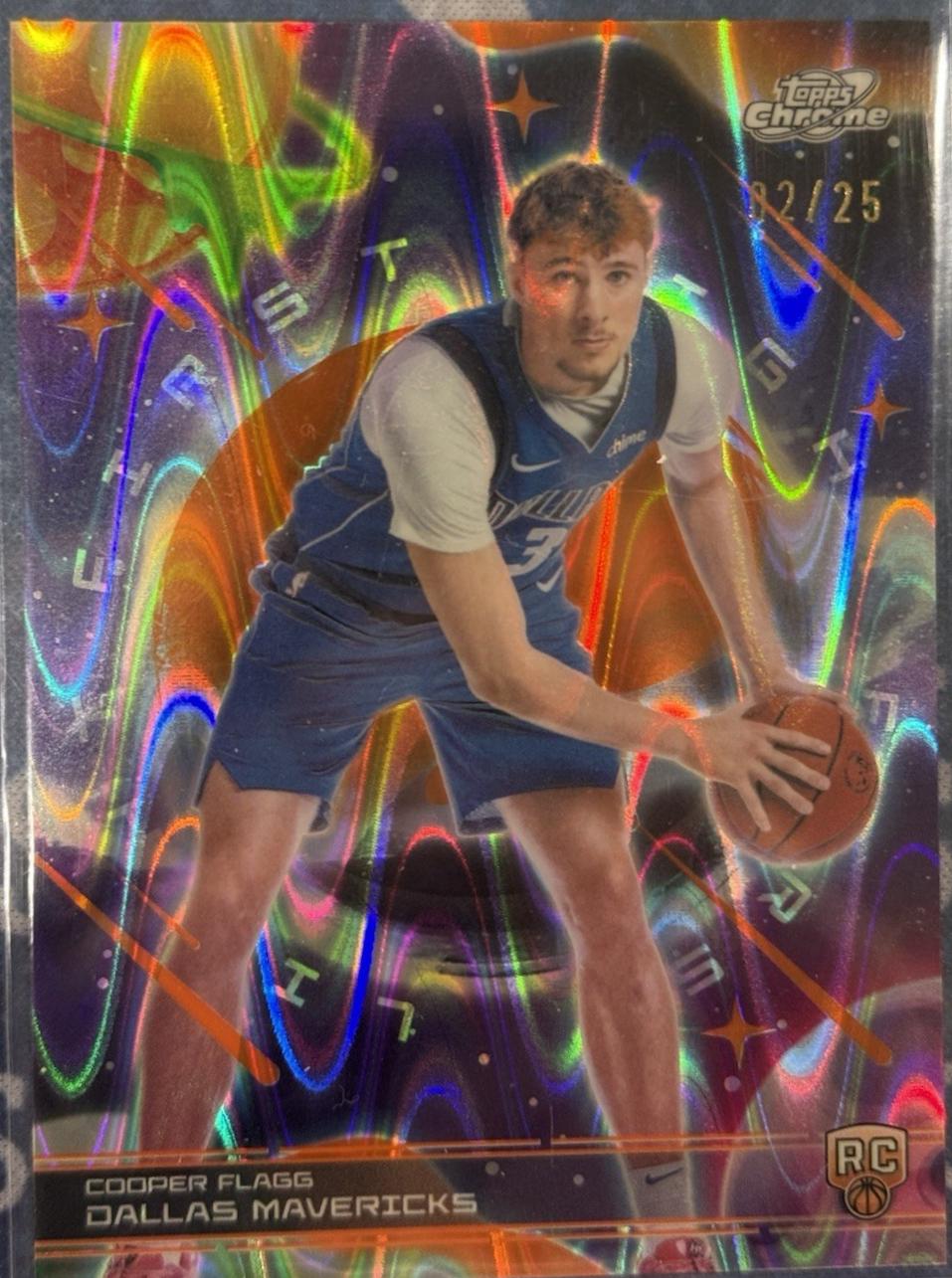 Cooper Flagg [Orange Galactic] #FL-1