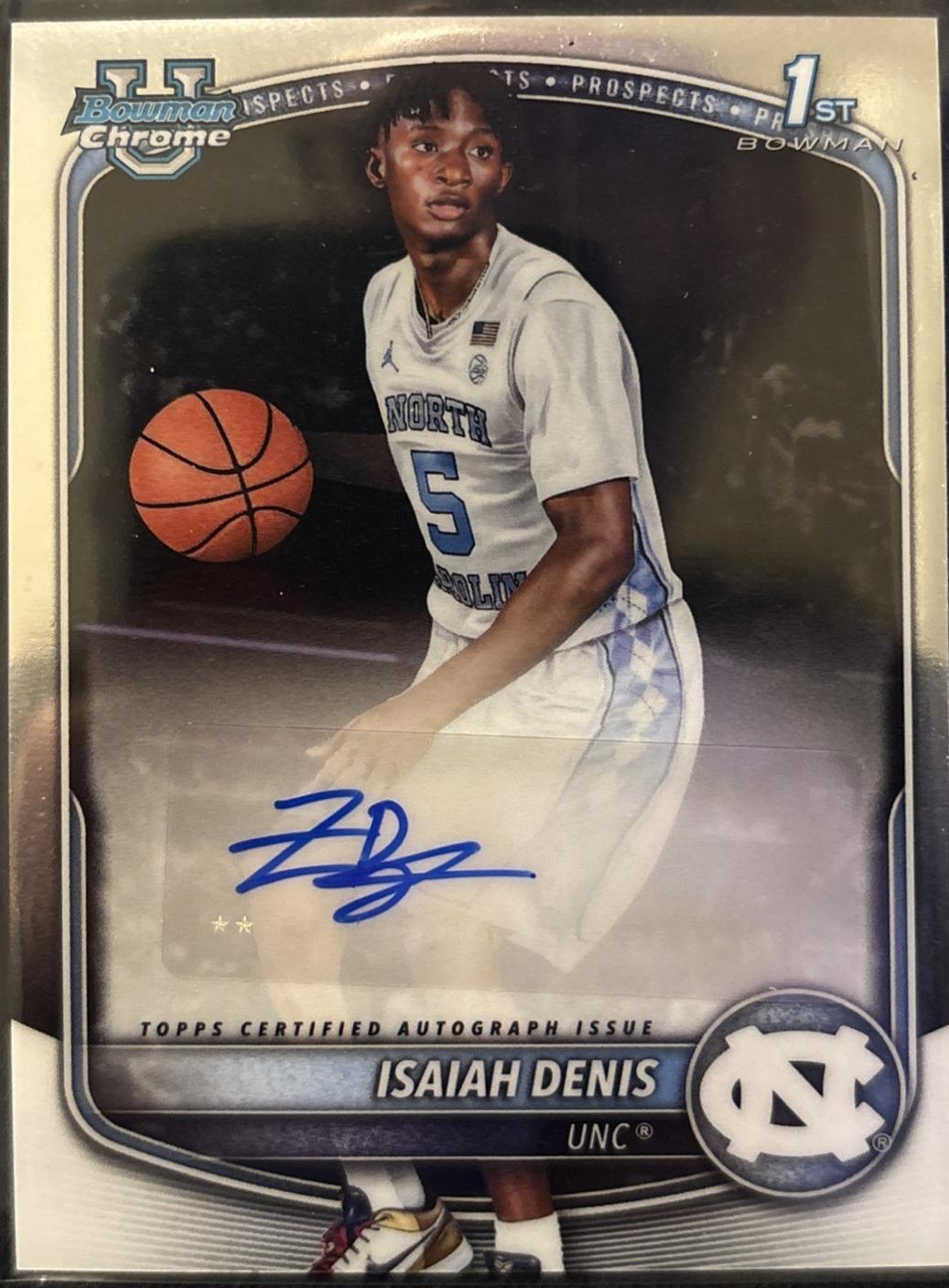 Isaiah Denis [Refractor] #CPA-ID