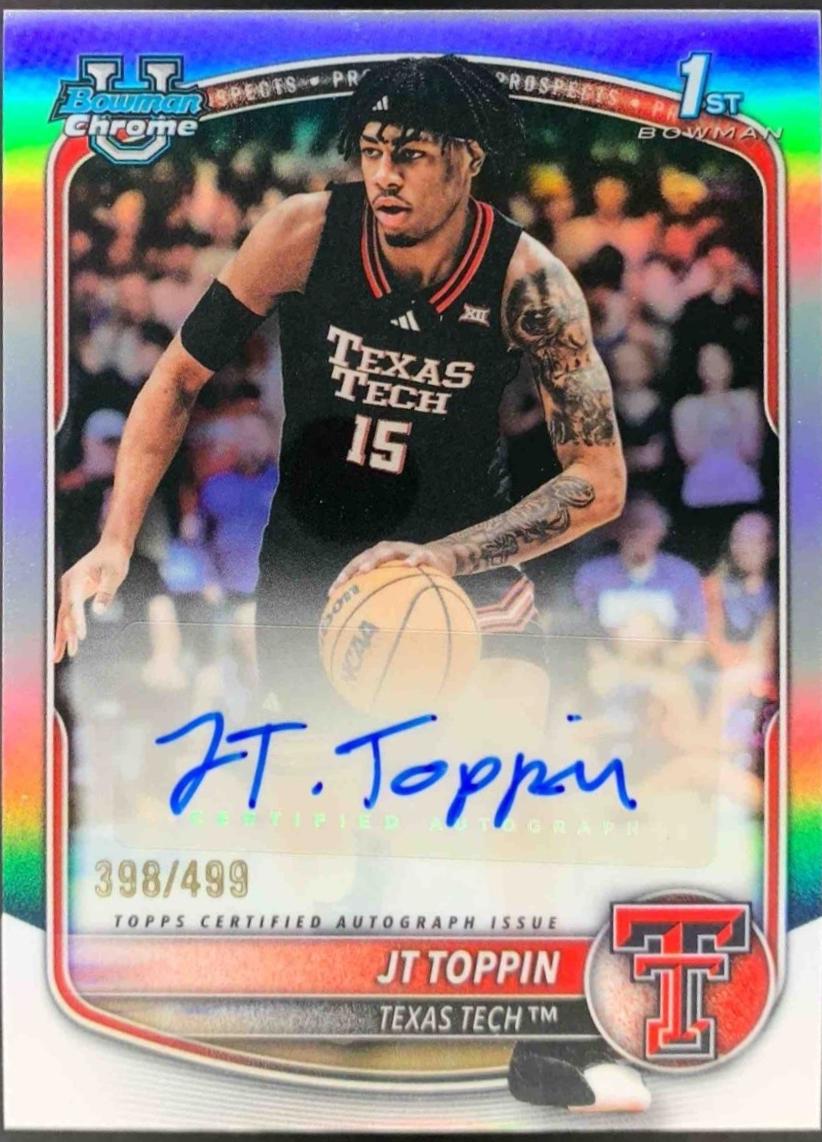 JT Toppin [Refractor] #CPA-JT