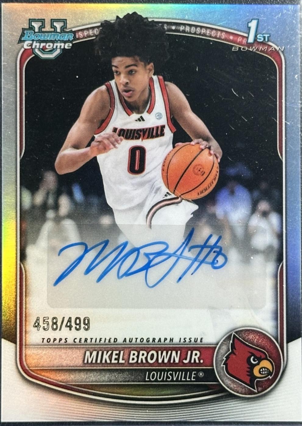 Mikel Brown Jr. [Refractor] #CPA-MBJ