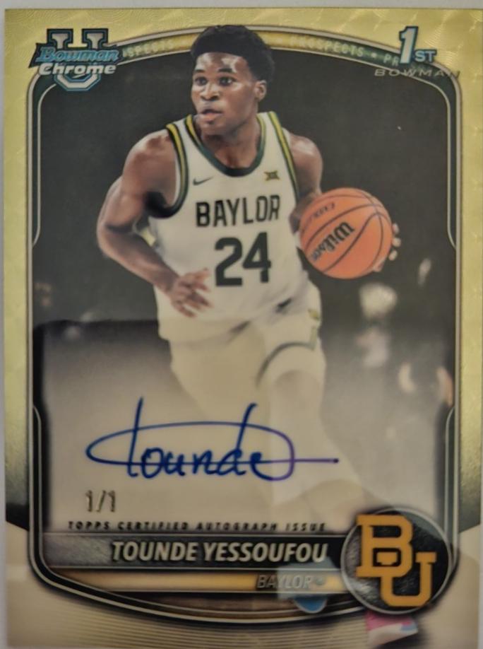 Tounde Yessoufou [Superfractor] #CPA-TY