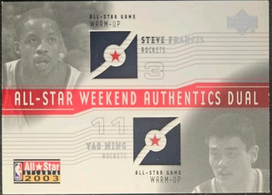Steve Francis / Yao Ming #AS-SF/YM