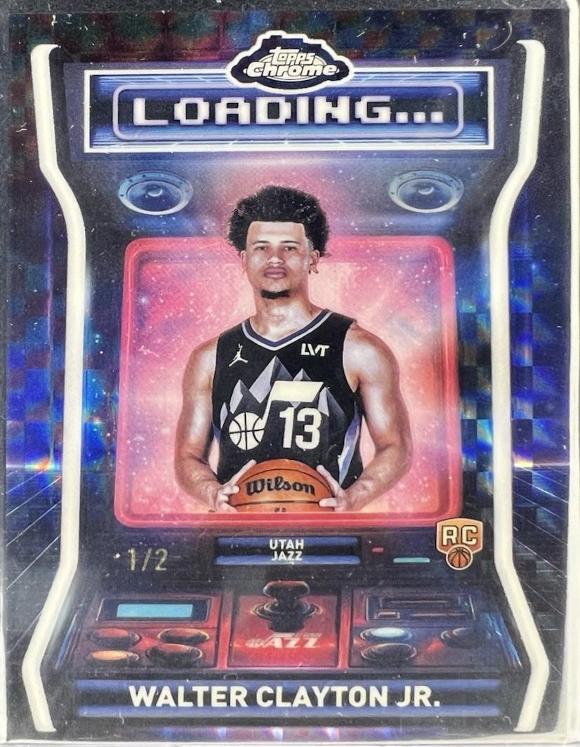 Walter Clayton Jr. [Refractor White Geometric] #LD-15